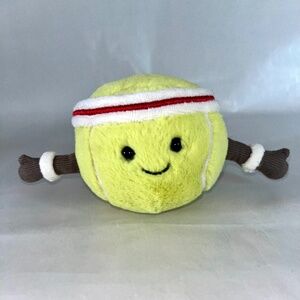 Jellycat Amusable Sports Tennis Ball Plush NWT